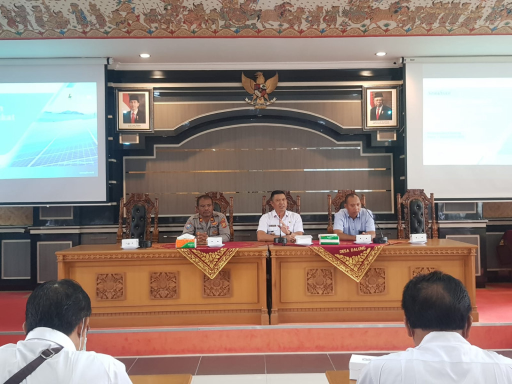 Sosialisasi Bahaya Bermain Layang – Layang dekat dengan Jaringan Listrik PLN di Desa Dalung